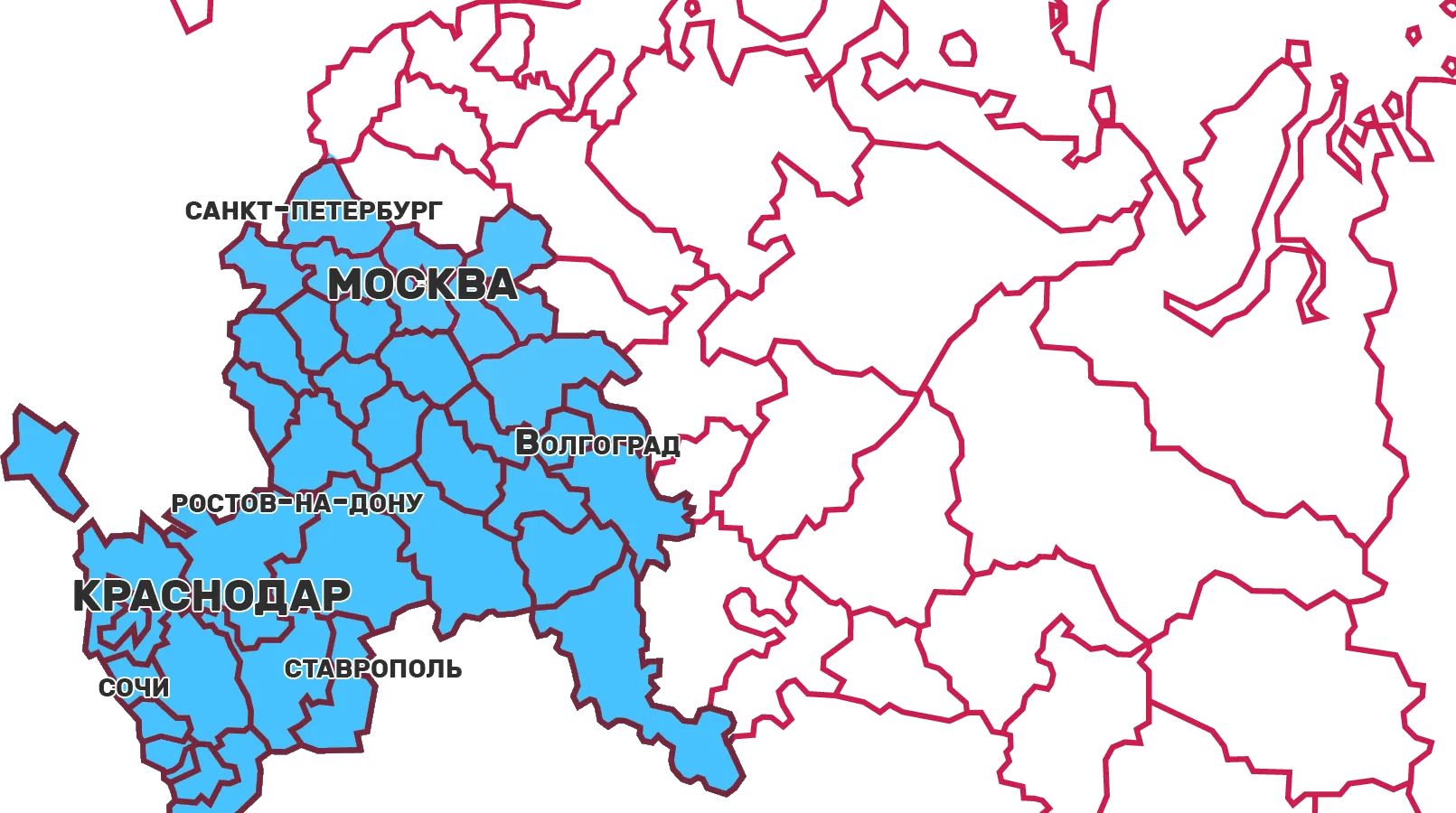 Карта в Лабинске